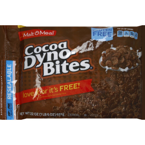 Malt O Meal Cereal, Cocoa Dyno Bites, Family Size