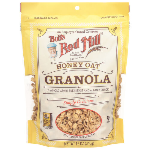 Bob's Red Mill Granola, Honey Oat