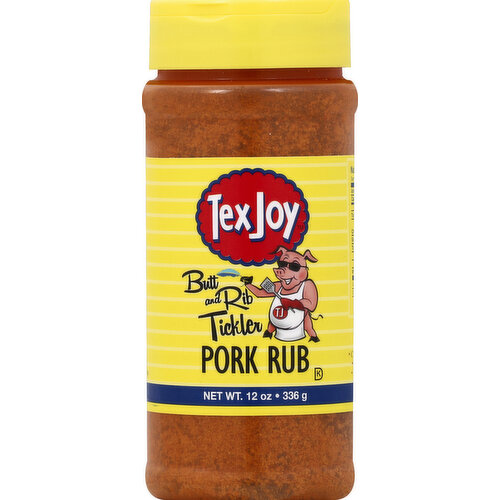 Tex Joy Pork Rub, Butt And Rib Tickler