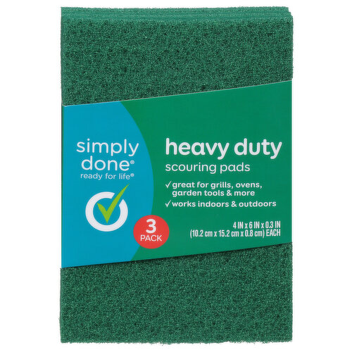 Simply Done Heavy Duty Dish Wand Scrubber Refills