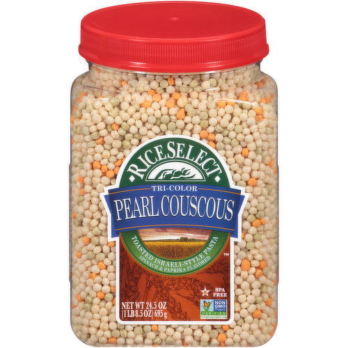 RiceSelect Tri-Color Pearl Couscous