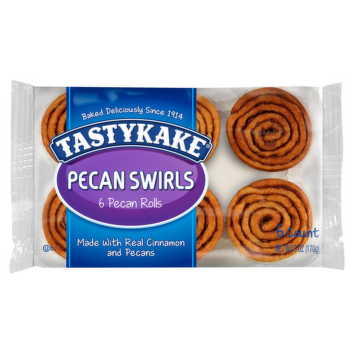 Tastykake Pecan Rolls, Pecan Swirls