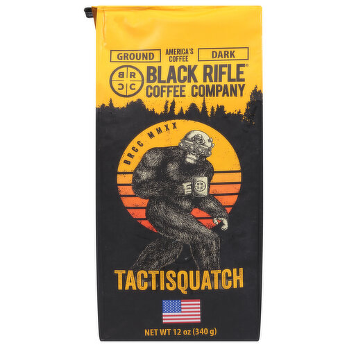 Black Rifle Coffee Company Coffee, Dark, Ground, Tactisquatch