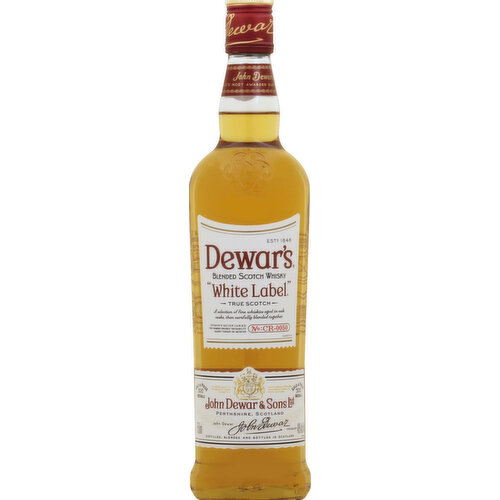 Dewars Whisky, Scotch, Blended