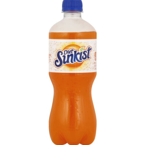 Sunkist Soda, Orange, Diet