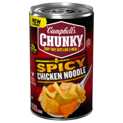 Campbell's Soup, Chicken Noodle, Spicy