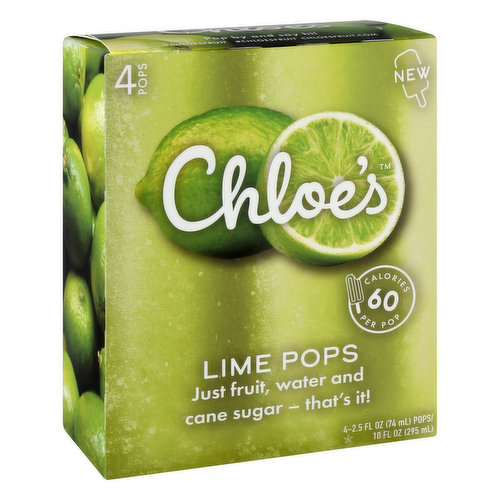 Chloe's Pops, Lime