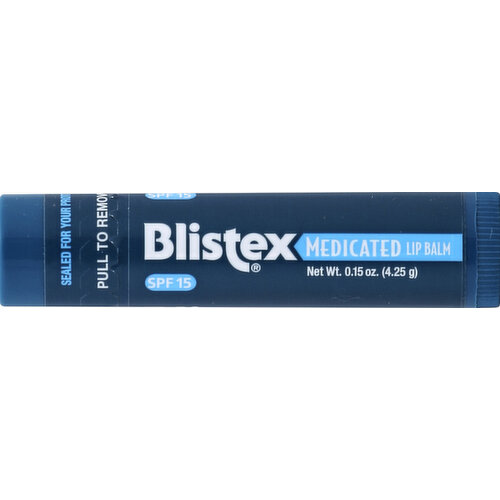 Blistex Lip Balm, Medicated, SPF 15