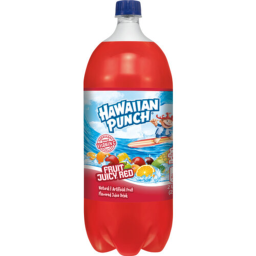 Hawaiian Punch Flavored Juice Drink, Fruit Juicy Red