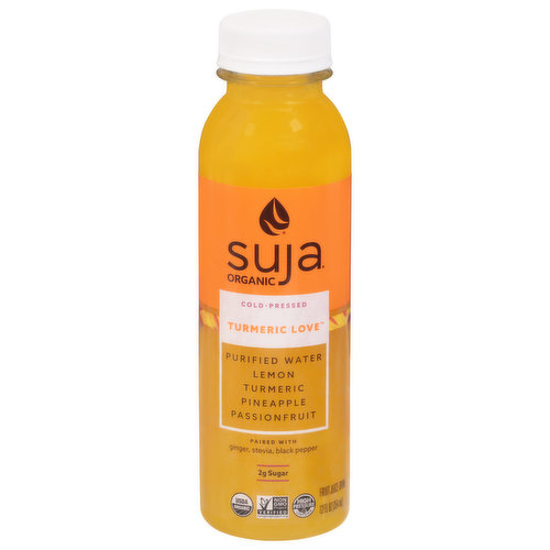 Suja Organic Fruit Juice Drink, Turmeric Love