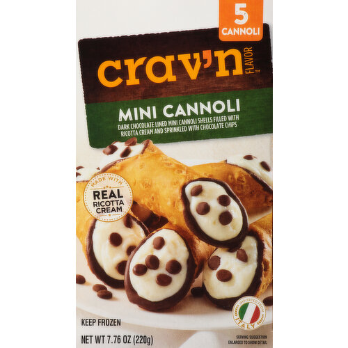 Crav'n Flavor Cannoli, Mini