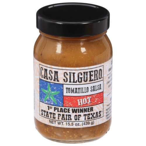 Casa Silguero Salsa, Tomatilla, Hot