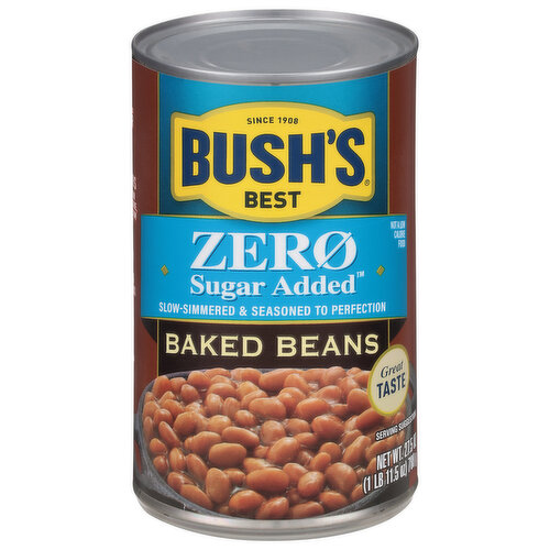 Bush's Best Baked Beans, Zero Sugar Added