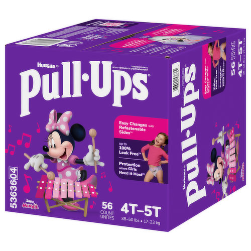 Pull-Ups Training Pants, Disney Junior Minnie, 4T-5T (38-50 lbs) - Super 1  Foods