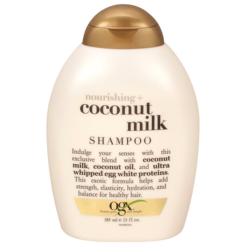 Ogx Shampoo, Nourishing + Coconut Milk