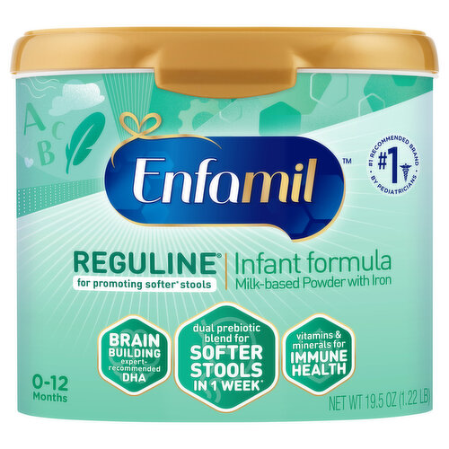 Enfamil Infant Formula, Milk-Based Powder, 0-12 Months