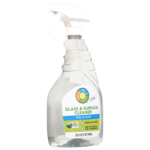 Full Circle Market Cleaner, Glass & Surface, Free & Clear