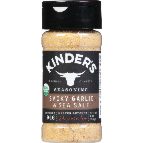 Kinder's Seasoning, Smoky Garlic & Sea Salt