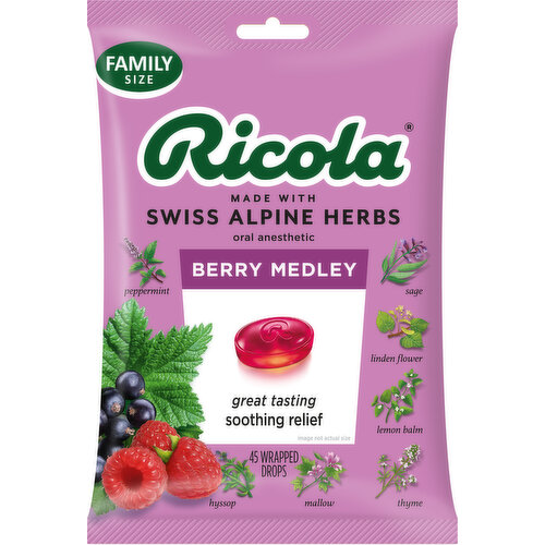 Ricola Berry Medley Throat Drops