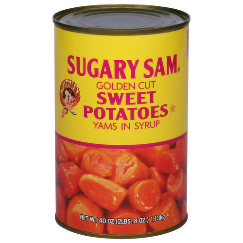 Sugary Sam Sweet Potatoes, Golden Cut