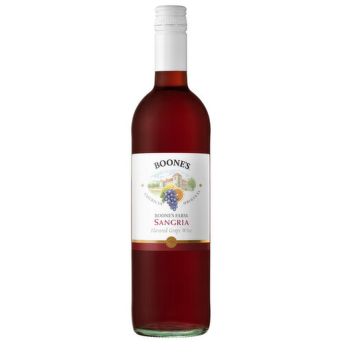 Boone's Farm Red Sangria Flavored Wine 750ml 