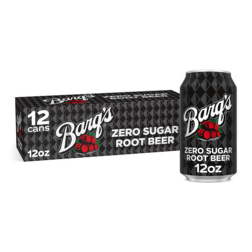 Barq's  Sugar Root Beer Soda Soft Drink