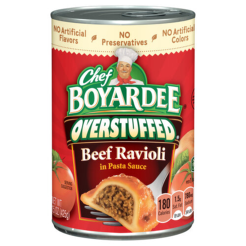 Chef Boyardee Beef Ravioli