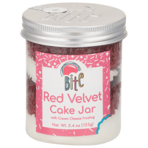 Bite Cake Jar, Red Velvet