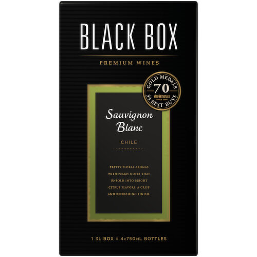 Black Box Sauvignon Blanc, Valle Central Chile, 2013