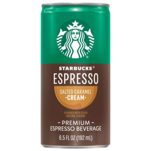 Starbucks Espresso Beverage, Premium, Salted Caramel Cream