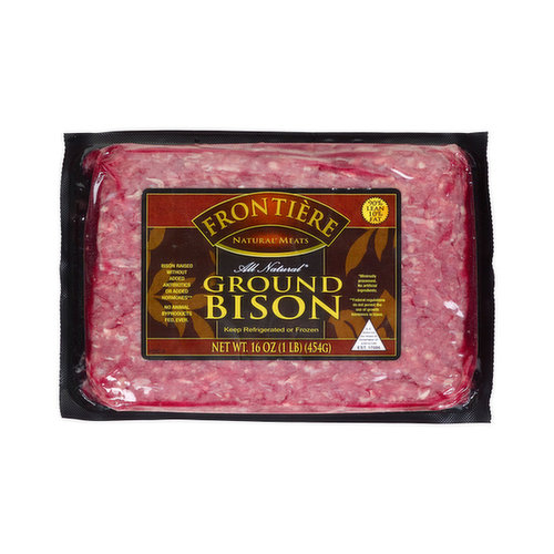 Frontiere All Natural Ground Bison