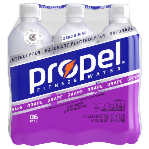 Propel is designed for your active life. Going beyond just hydration by replenishing you with antioxidant vitamins, Propel quenches your thrist with great-tasting flavors without adding calories.
