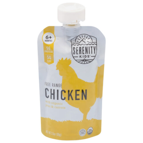 Serenity Kids Chicken, Free Range, 6+ Months