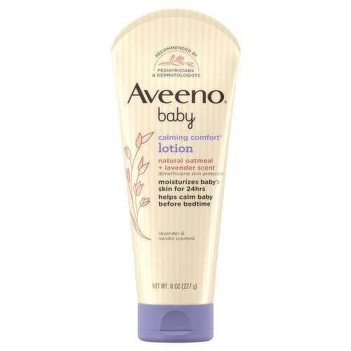 Aveeno Lotion, Calming Comfort, Lavender & Vanilla Scented