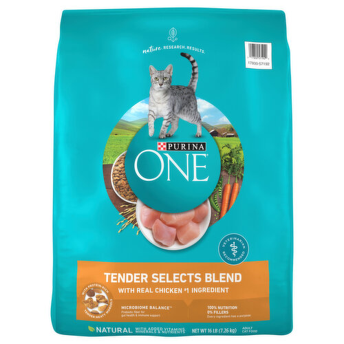 Purina One Cat Food, Tender Selects Blend, Adult