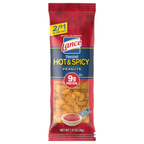 Lance Peanuts, Hot & Spicy Flavored