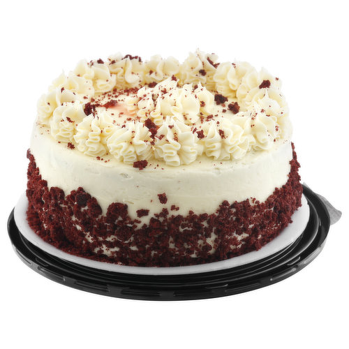 Double Layer Red Velvet Cake