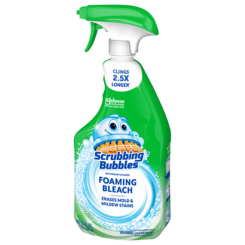 SCRUBBING BUBBLES Scurbbing Bubbles Cleaner with Disinfecting Bleach - 950  ml 316145