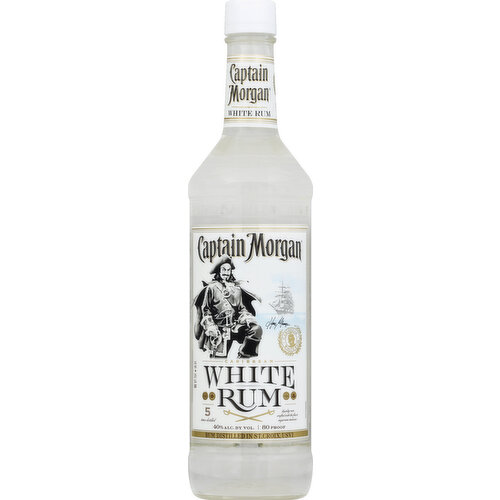 Captain Morgan Rum, White, Caribbean