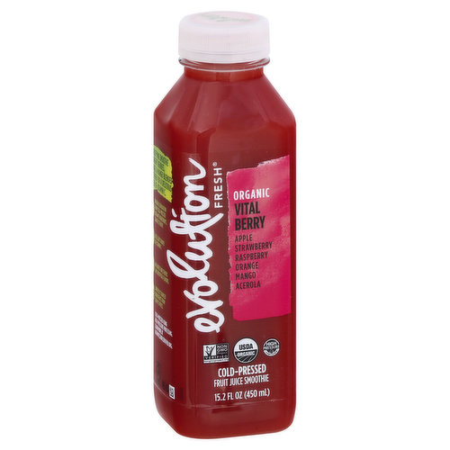 Evolution Fresh Cold-Pressed Juice, Organic, Vital Berry