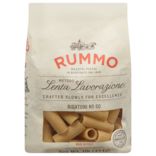 Rummo Lenta Lavorazione Fusilli No 48 Pasta, 1 lb Pack Of 12 