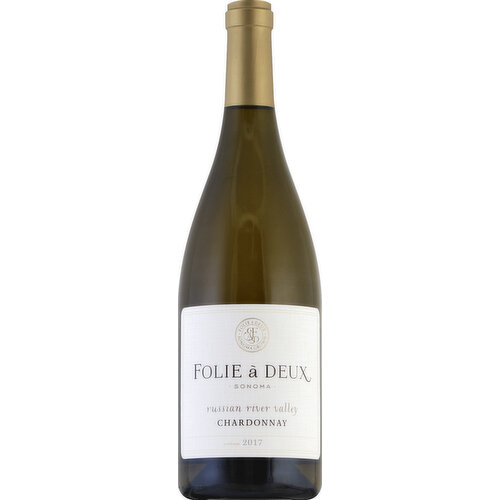 Folie a Deux Chardonnay, Russian River Valley, 2017