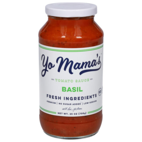 Yo Mama's Tomato Sauce, Basil, Bellisima