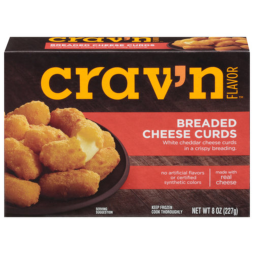 Cheese Curds, Breaded