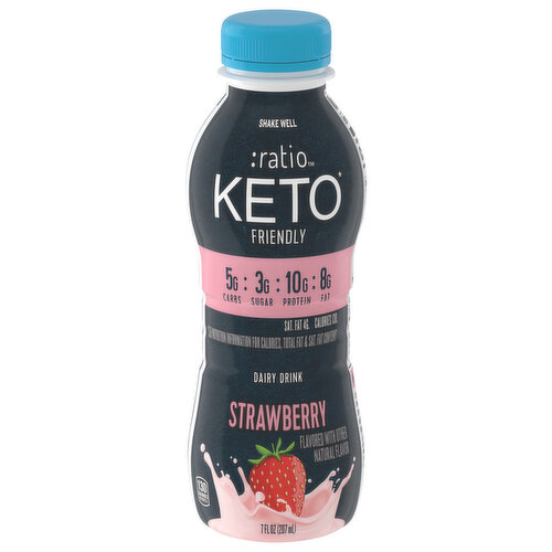 Ratio Dairy Drink, Strawberry