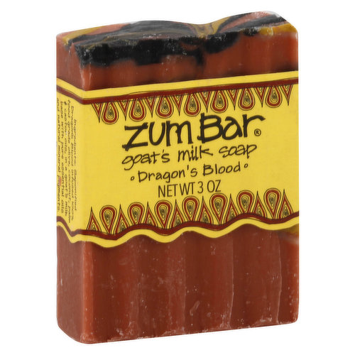 Zum Bar Soap, Goat's Milk, Dragon's Blood