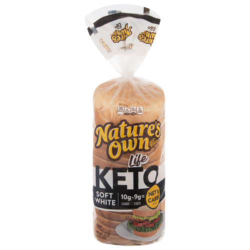 Nature's Own Bread, Keto, Soft White