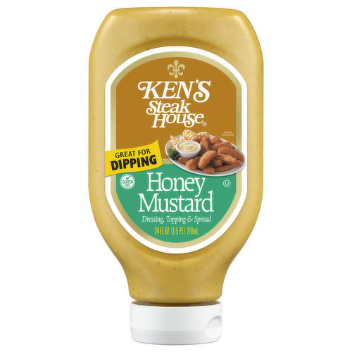 Ken's Steak House Dressing, Topping & Spread, Honey Mustard