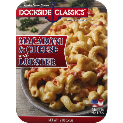 Dockside Classics Macaroni & Cheese, with Lobster