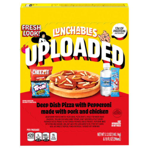 Lunchables Deep Dish Pizza, Uploaded